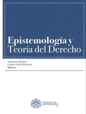 cover image of Epistemología y teoría del derecho